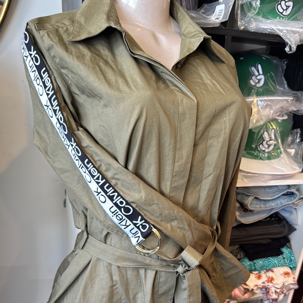 Calvin Klein Women's Olive Jacket